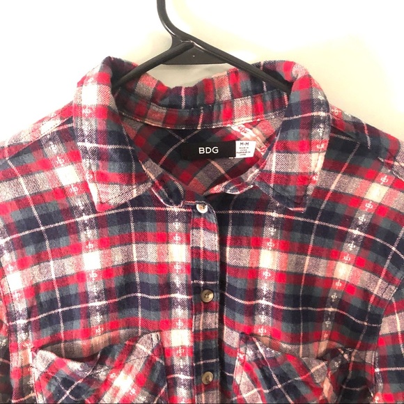 Urban Outfitters BDG Flannel Shirt. Size Medium. - Picture 4 of 11